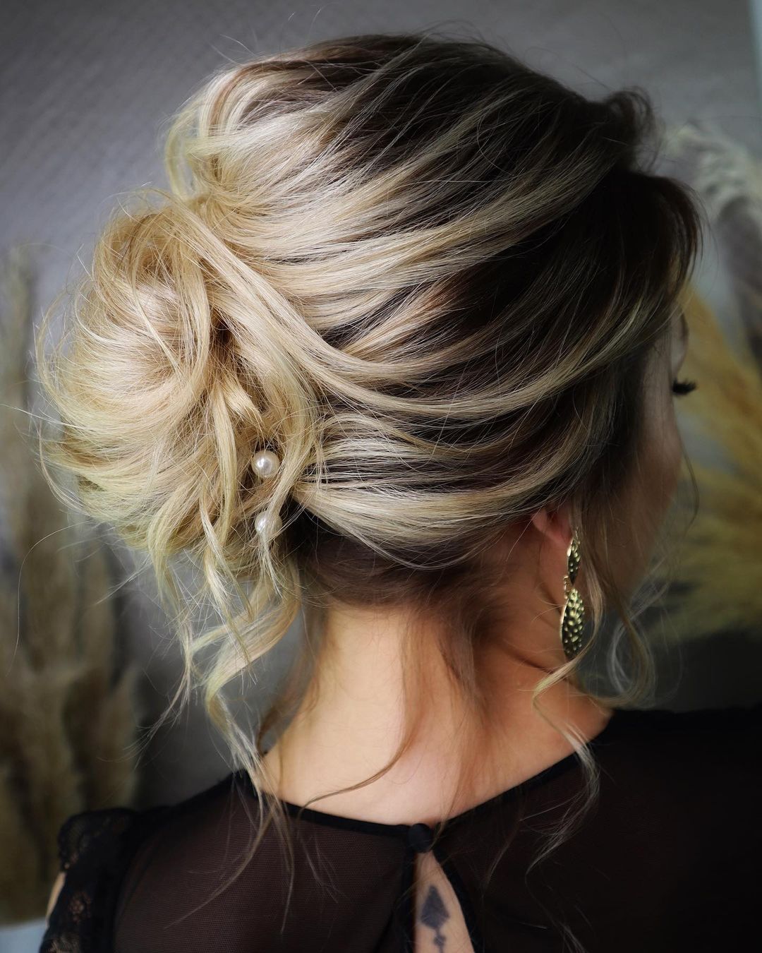 Delicate Tousled French Roll