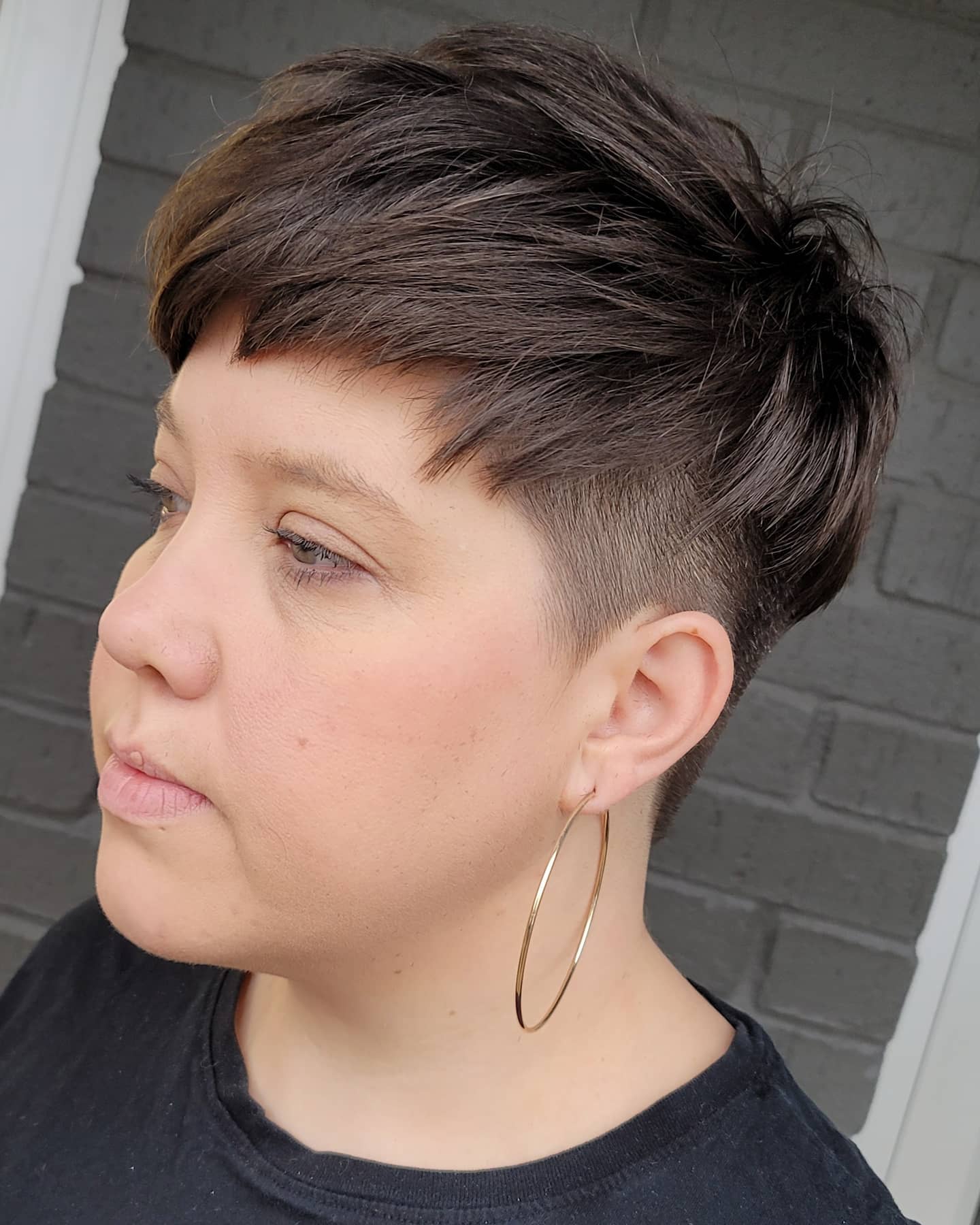 Chopped Pixie with Undercut